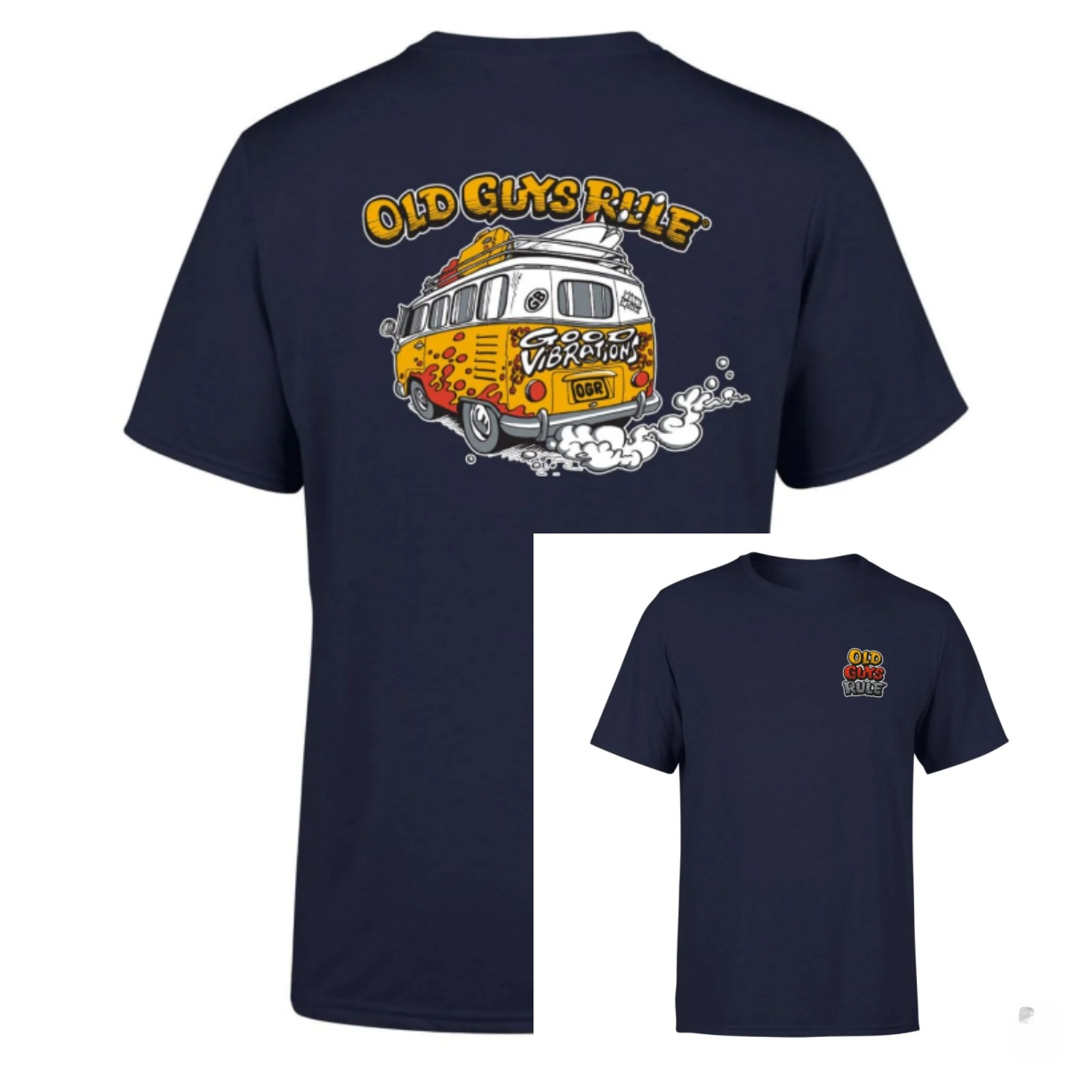 Good Streetwear Brand - Good Vibrations Retro Leisure Brand T-shirt