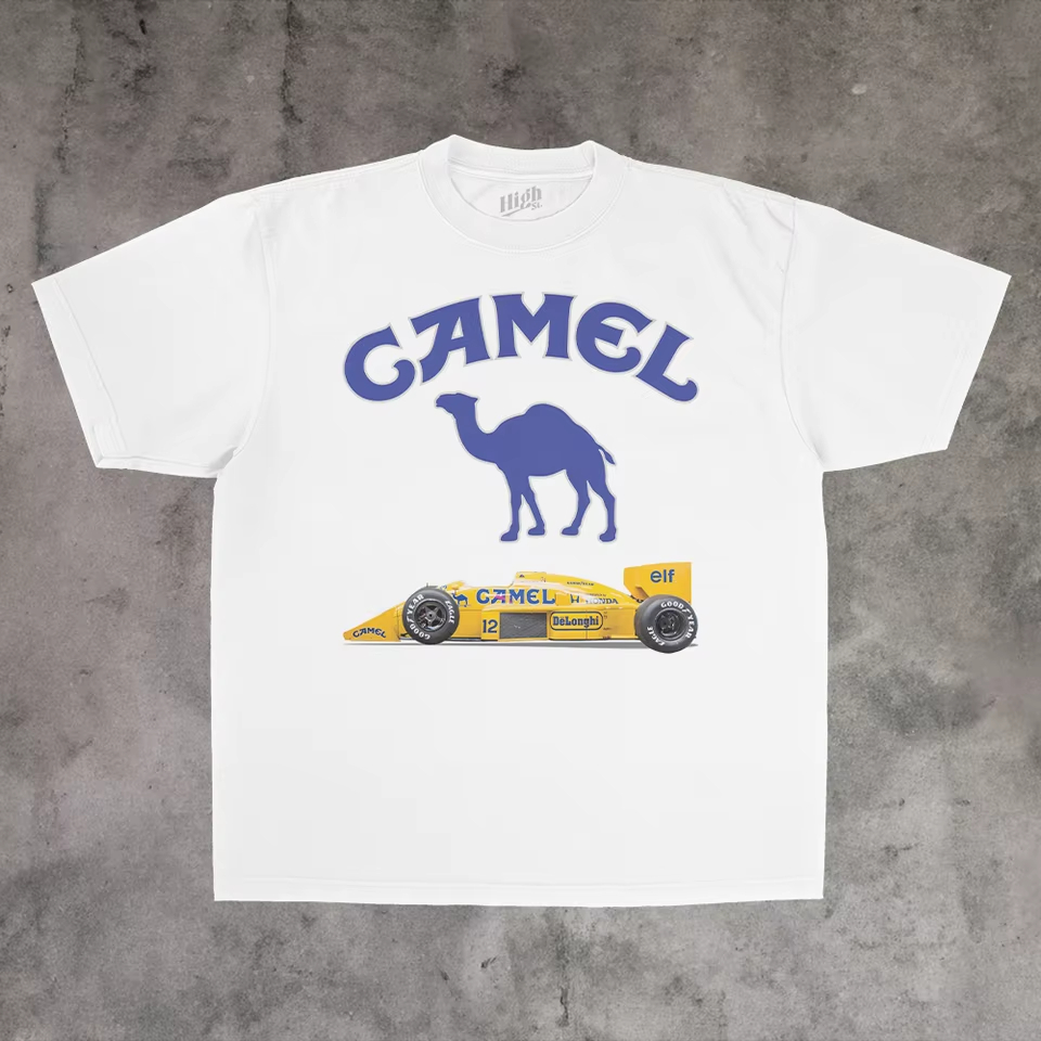 Vintage Racing Classic Camel T - Streetwear Brand Vintage ulasan dan harga