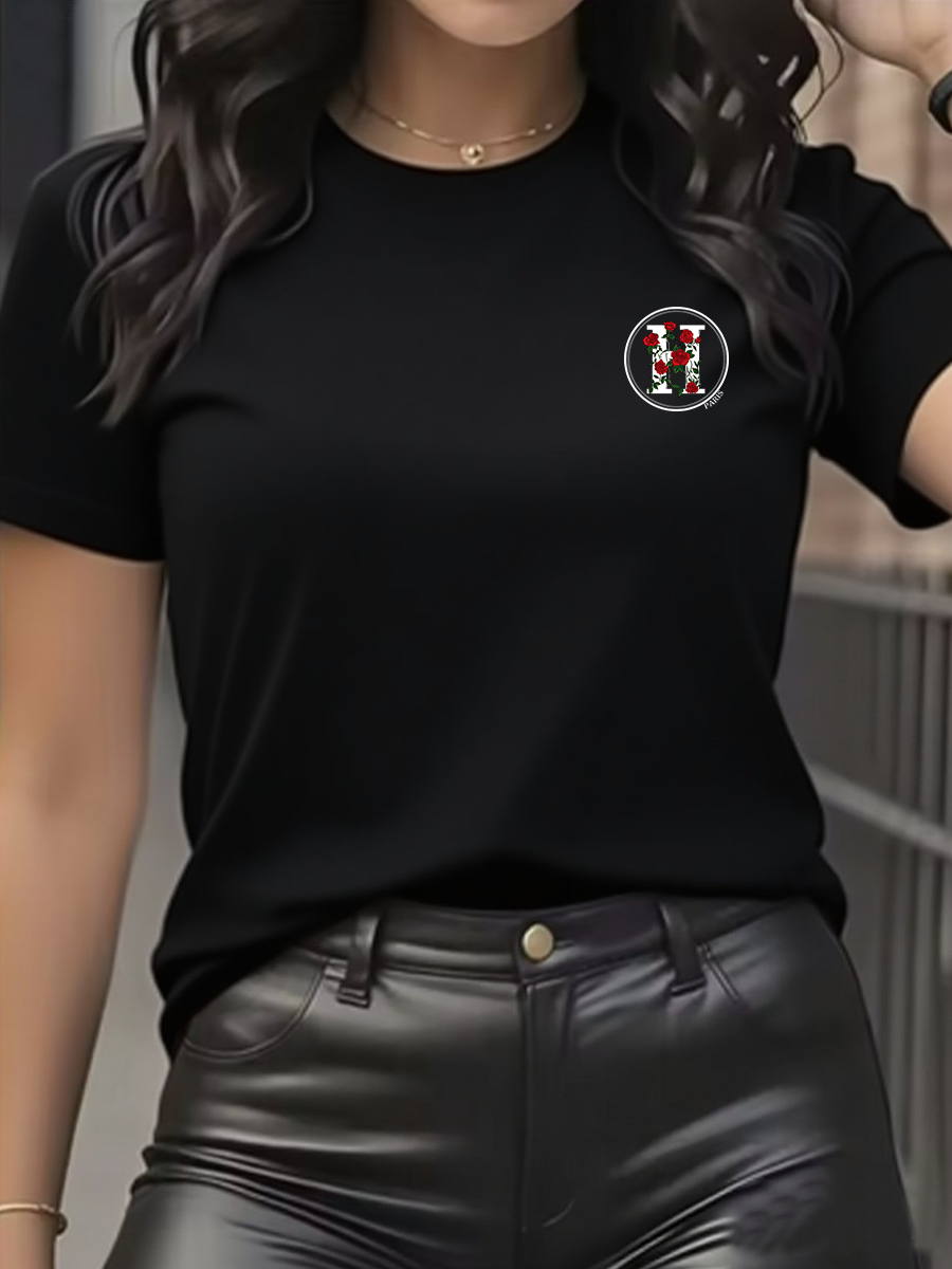 Women's T-Shirt Leisure Fashio - Streetwear Brand Shirts ulasan dan harga