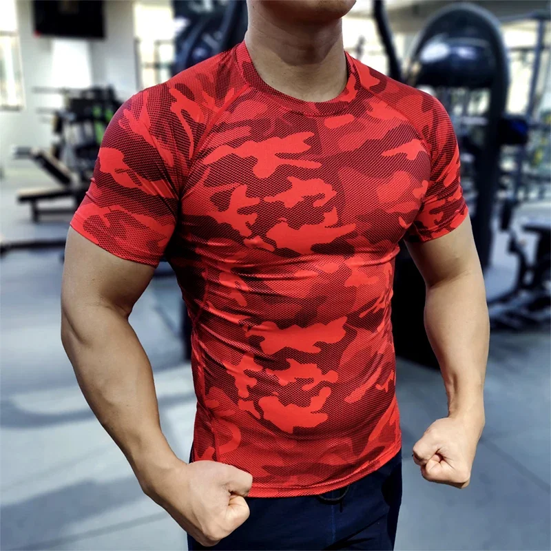 Men Compression T-shirt Male S - Streetwear Brand Clothing ulasan dan harga