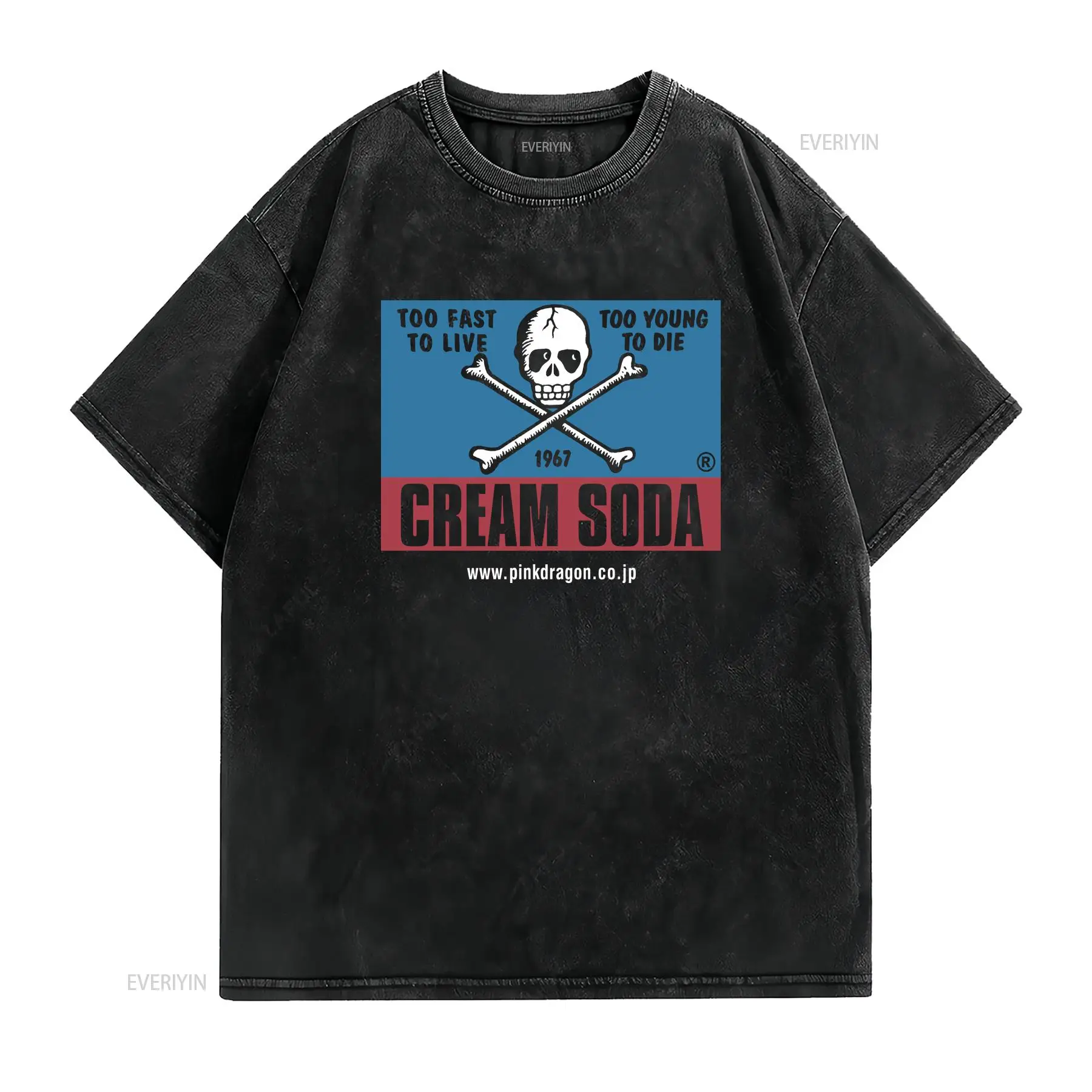 Vintage Cream Soda Skull Japan - Streetwear Brand Vintage ulasan dan harga