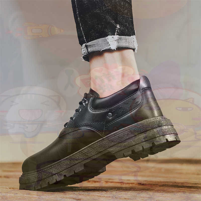 Dark Natural Leather Fashion T - Streetwear Brand Red ulasan dan harga