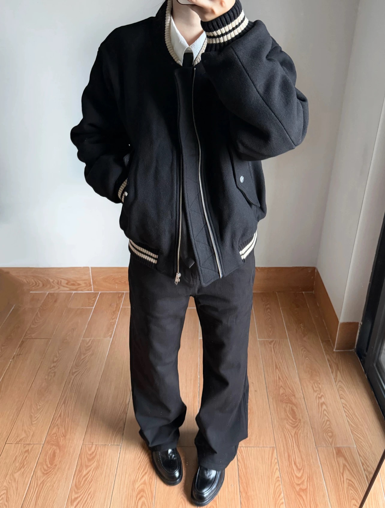 Jacket Coat Lining Mens Qualit - Good Streetwear Brand ulasan dan harga