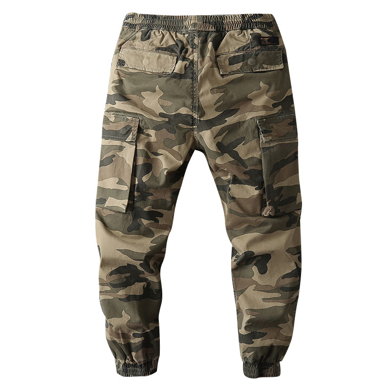 Vintage Camo Multi Pocket Carg - Streetwear Brand Clothing ulasan dan harga