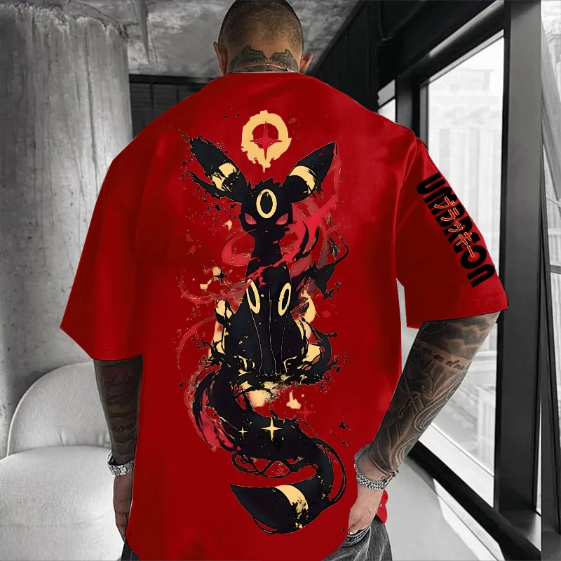 Pokémon Co-branded Print T-shi - Good Streetwear Brand ulasan dan harga
