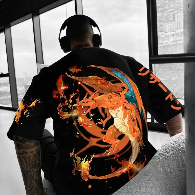 Pokémon Co-branded Print T-shi - Good Streetwear Brand ulasan dan harga
