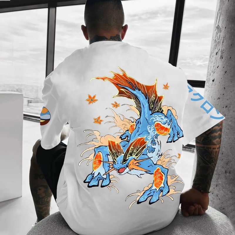 Pokémon Co-branded Print T-shi - Good Streetwear Brand ulasan dan harga