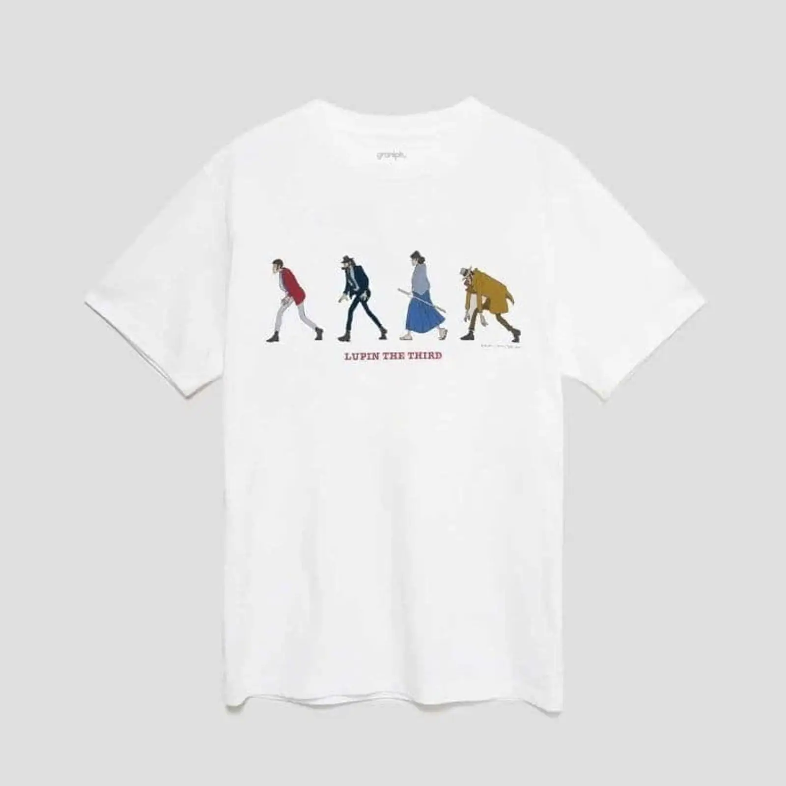Graniph Lupin III T Shirt Größ - Streetwear Brand Vintage ulasan dan harga
