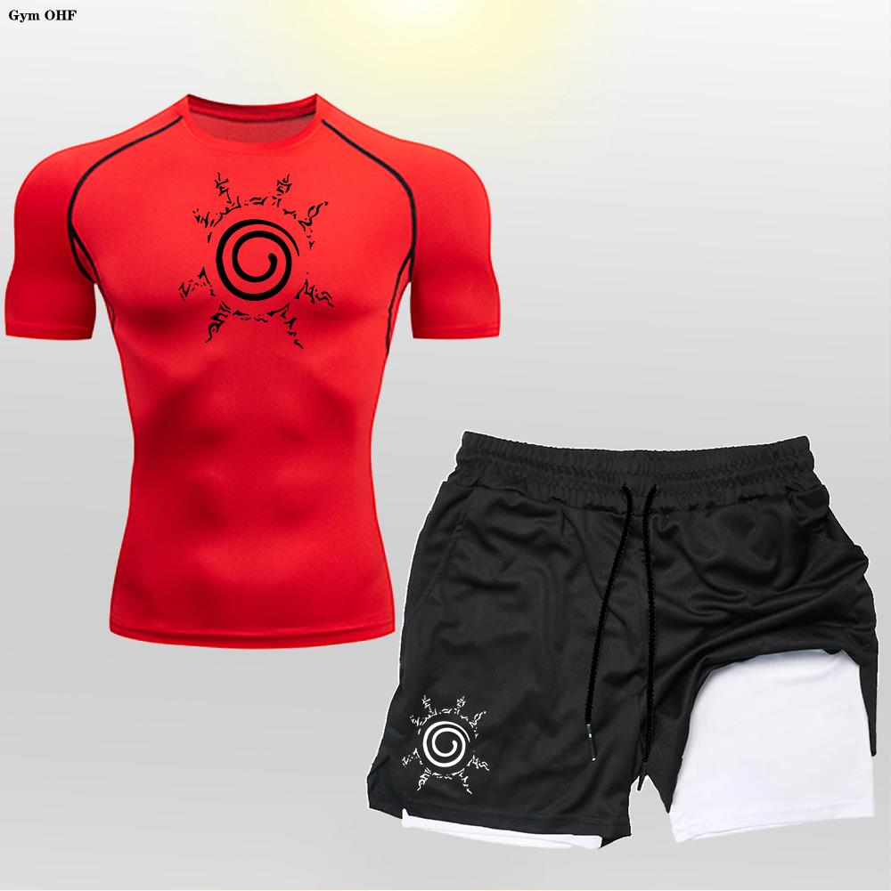 Anime Compression Shirt Men 2  - Streetwear Brand Clothing ulasan dan harga