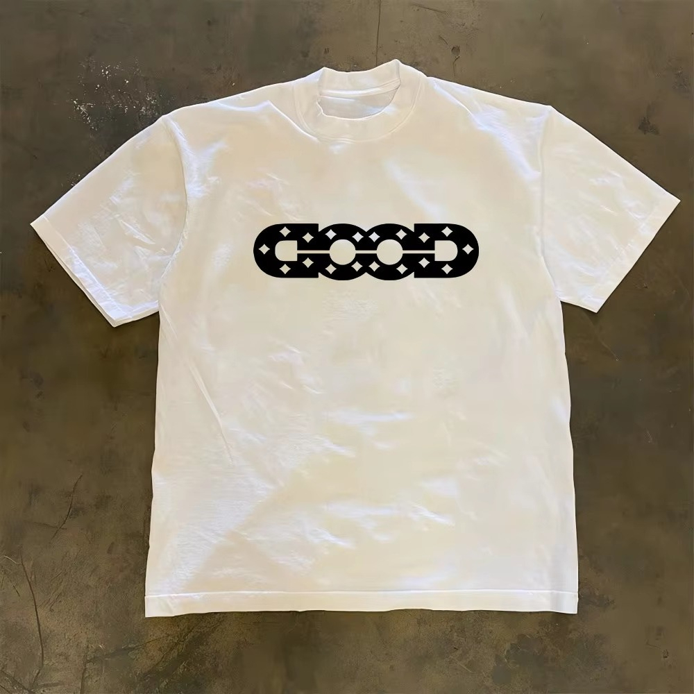 GOOD Logo White Y2K Street Tre - Good Streetwear Brand ulasan dan harga